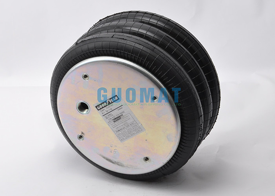 3B14-374 Βιομηχανική ανάρτηση από καουτσούκ Air Spring Goodyear Τριπλός σπειροειδής αερόσακος