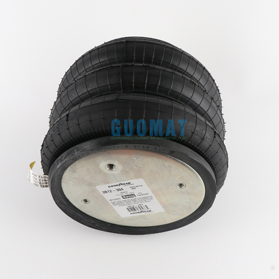Τμήματα αυτοκινήτων 3B12-304 Goodyear Air Spring Cross W01-358-8013 Air Spring Τριπλό Συμπλεγμένο Αεροβάσκελο FT330-29 Ci 1/4 NPT