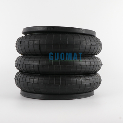 Τμήματα αυτοκινήτων 3B12-304 Goodyear Air Spring Cross W01-358-8013 Air Spring Τριπλό Συμπλεγμένο Αεροβάσκελο FT330-29 Ci 1/4 NPT