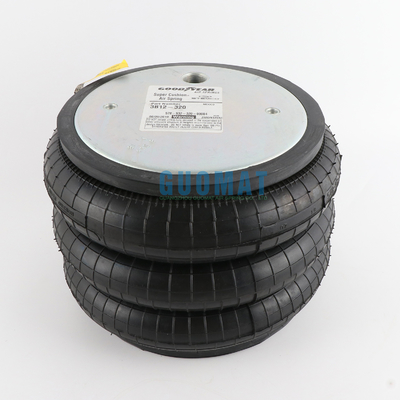 3Β12-320 Goodyear Air Spring Original Triple Convoluted Flexmember 578933100 Cross Firestone W013587437 Ηλεκτρική πηγή