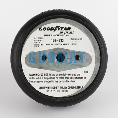 Goodyear 1B6-833 Μονοστρώμα ελαστικό αέρας αναστολής 579912833 Βιομηχανική αέρας άνοιγμα