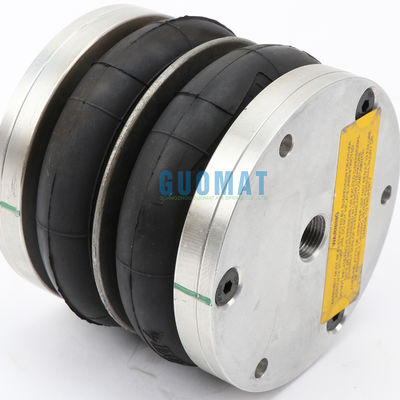 Dunlop διπλή περιστρεφόμενη ατμοσφαιρική ελαστική 4 1/2X2 καουτσούκ με πλάκα αλουμινίου