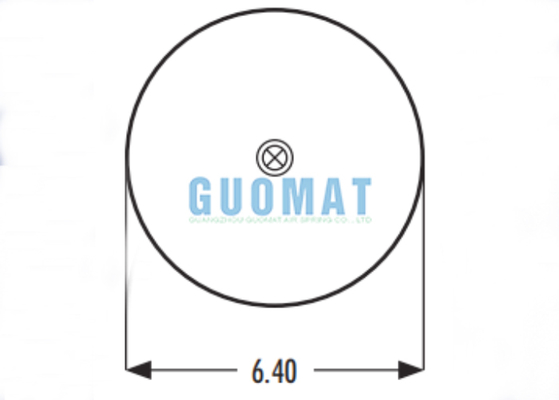 FD 200-19 510 Αερόσακοι ανάρτησης Firestone 2B9-245 Goodyear Convoluted Rubber Bellows