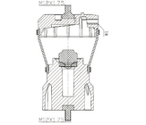 Πλαστική λαστιχένια IVE-CO απορροφητών κλονισμού αέρα αμαξιών χάλυβα μπροστινή EUROTECH 41019150/8169050 cOem Pirelli EUROSTAR