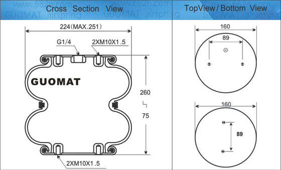 W01-M58-7894 μετρική Firestone άνοιξη αέρα Contitech FD 200-19 P04 Phoenix SP2B12R5 για Pirelli T2086660
