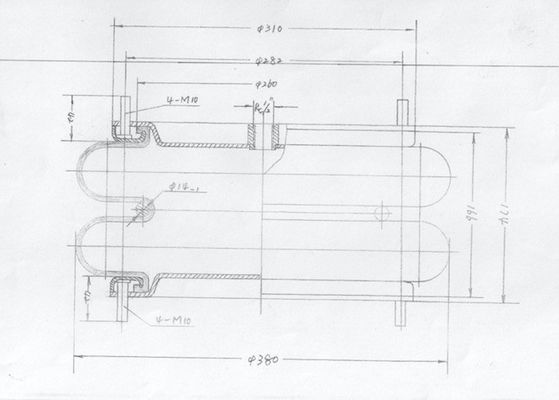 W01-R58-4064 Firestone αντικατάστασης αερόσακοι 14 1/2 X 2 DUNLOP SP 257 GIGANT 881205