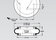 W01-358-7011 Firestone οπίσθιο ύφος 19 φυσητήρων κλονισμού αερόσακων βιομηχανικό για την παλέτα εμπορευματοκιβωτίων