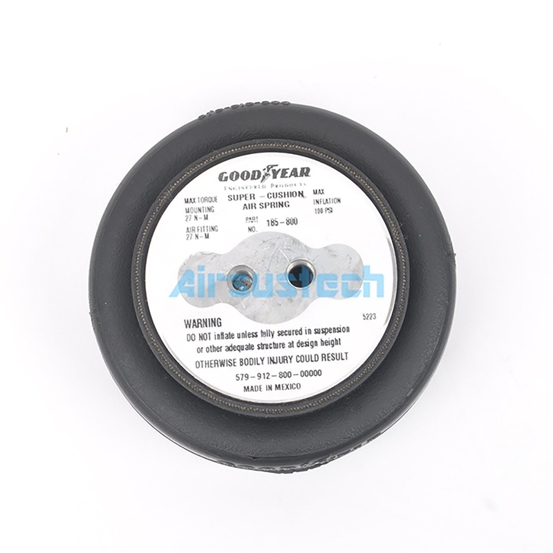 Goodyear Air Spring Flex αριθ. 579913530 Contitech FS12010 CI G1/4 Κυλίνδρος με μόνο βέλος