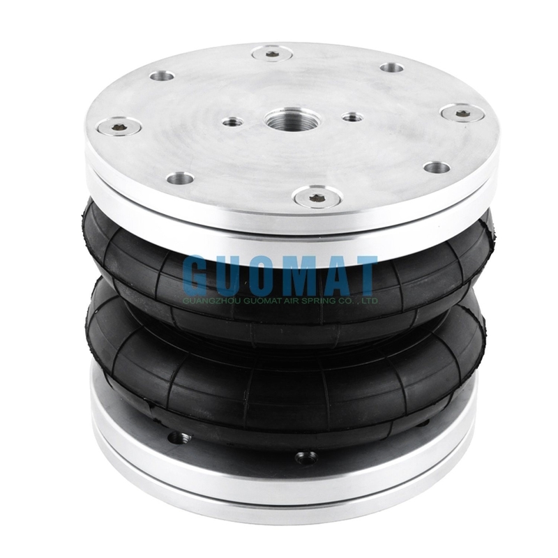 Επίδραση αέρα FD76-14 Contitech 6'x2 Dunlop Air Spring με κάλυψη από αλουμίνιο