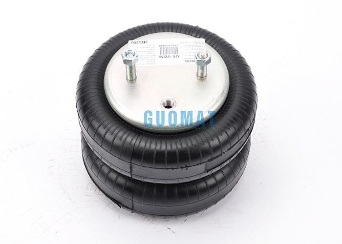 W013586957 Firestone διπλοί μπερδεμένοι αερόσακοι αριθμός 255-1.5 κολπίσκος 1/4 NPT αέρα