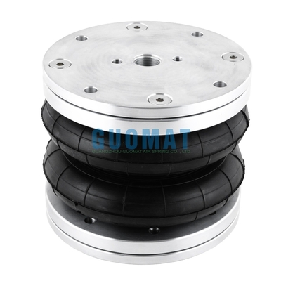 Επίδραση αέρα FD76-14 Contitech 6'x2 Dunlop Air Spring με κάλυψη από αλουμίνιο