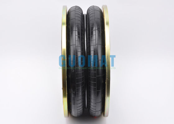 2H520217 Ελαστικά Αερόσακοι M10 Σπείρωμα Βίδας Διπλού Κυματοειδούς Ελατηρίου Αέρος με Δακτύλιο Φλάντζας