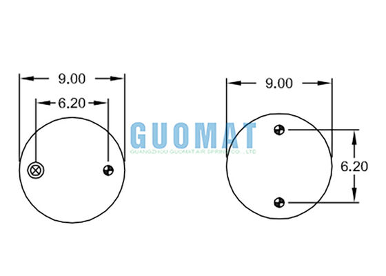 FT 330-29 703 Contitech Βιομηχανικές Αερόσακοι W01-358-7990 Firestone Πνευματικά Αεροθάλαμοι