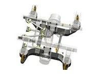 Άνοιξη αέρα αναστολής λεωφορείων εθνικών οδών GFF050-GFF065 που αντιστοιχείται τη γέφυρα Steyr γεφυρών του βόρειου Ben