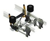 Άνοιξη αέρα αναστολής λεωφορείων εθνικών οδών GFF050-GFF065 που αντιστοιχείται τη γέφυρα Steyr γεφυρών του βόρειου Ben