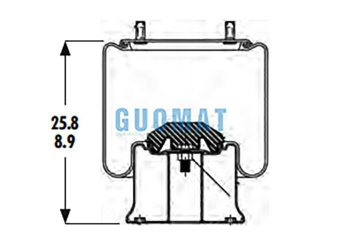 1R14-201 Ελατήριο αέρος Goodyear Heavy Duty Truck 566-28-3-020 Σύστημα αερανάρτησης