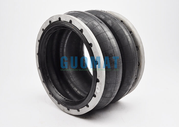W01-358-7191 Firestone Flange Air Spring 28 Στυλ Ρεμποειδές λαιμό Αλουμινίου Μικροσκοπικά δαχτυλίδια Ελαστικά αερόσακοι