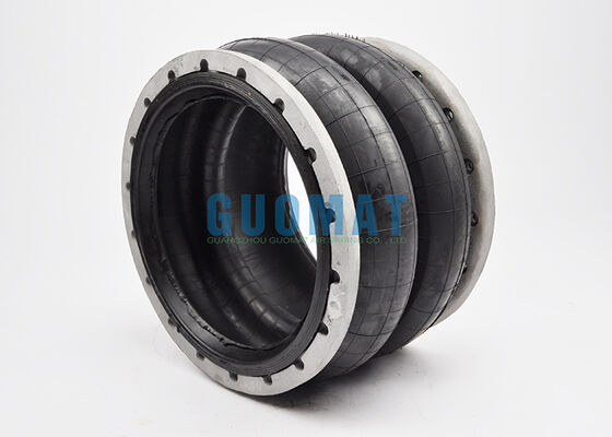 W01-358-7191 Firestone Flange Air Spring 28 Στυλ Ρεμποειδές λαιμό Αλουμινίου Μικροσκοπικά δαχτυλίδια Ελαστικά αερόσακοι